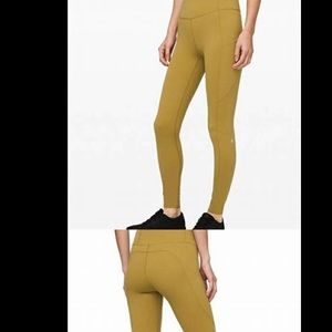 NWT Lululemon Fast and Free leggings